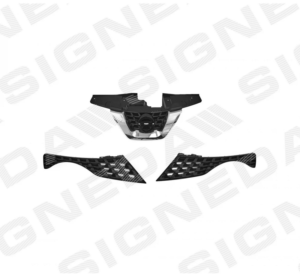 Решетка радиатора для Nissan Juke (YF15)