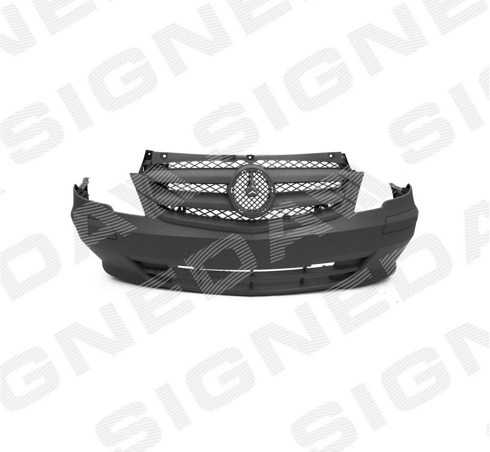 Бампер передний для Mercedes Vito (W639)