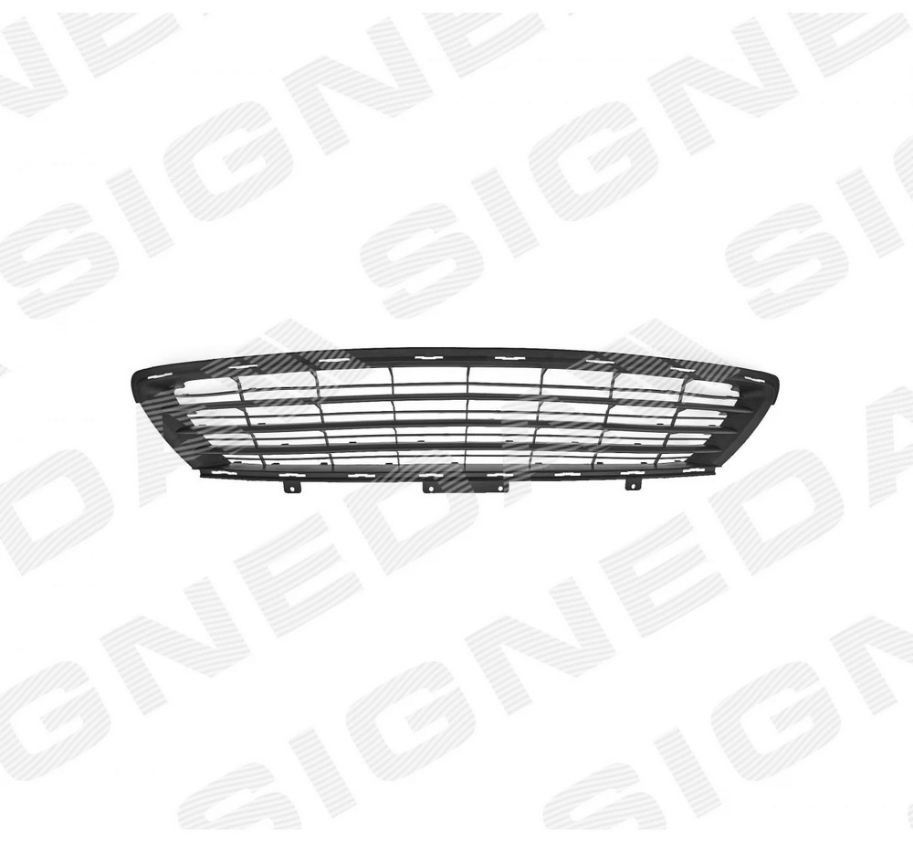 Решетка в передний бампер (центральная) для Peugeot 406 (8B)