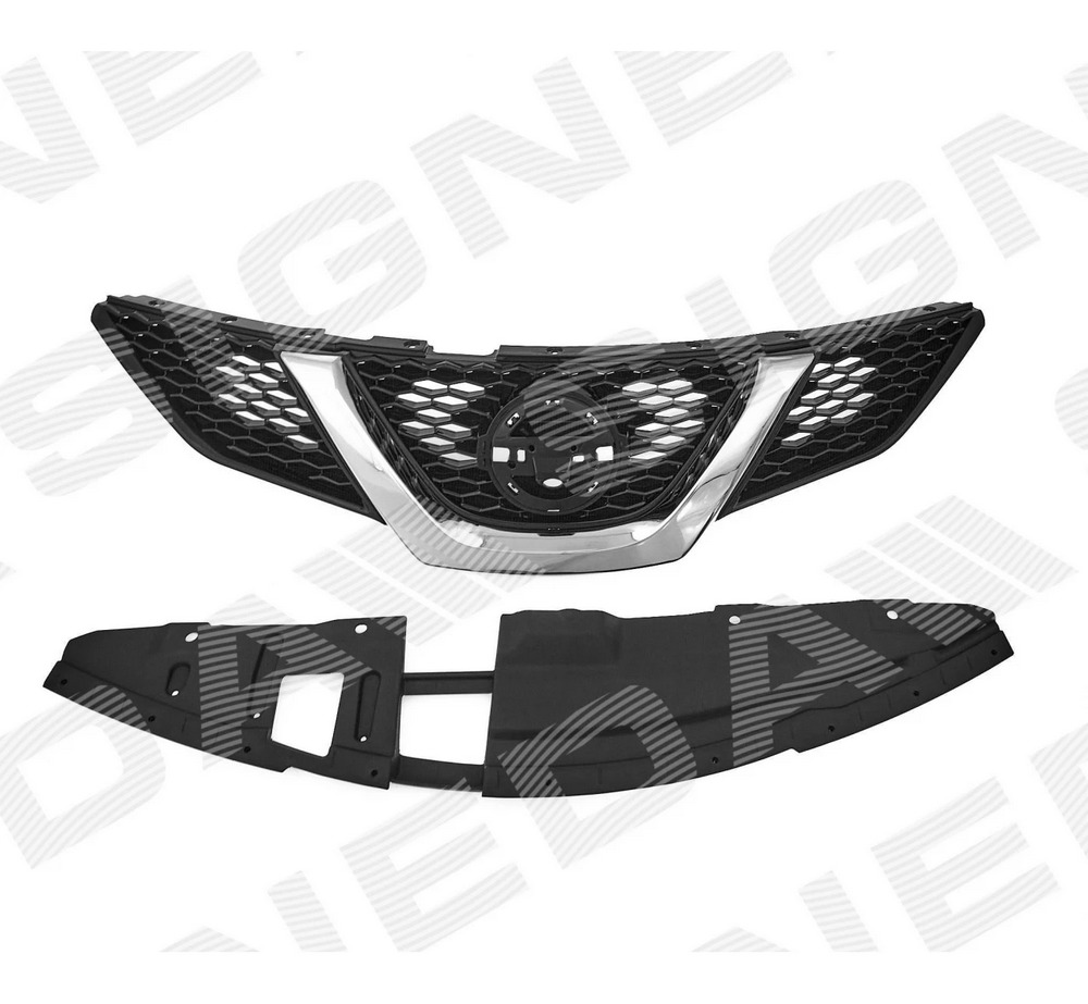 Решетка радиатора для Nissan Qashqai II (J11) Решетка радиатора для Nissan Qashqai II (J11)