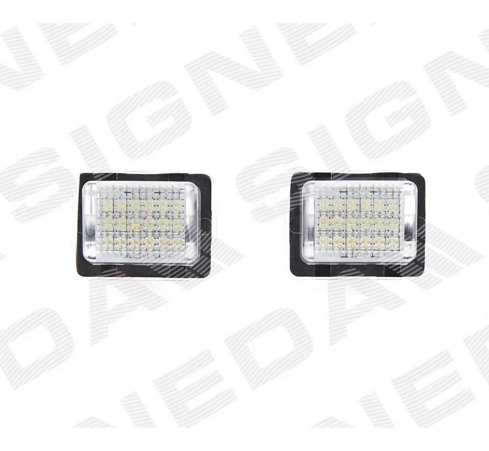 Подсветка номера led для Mercedes C (W204) Подсветка номера led для Mercedes C (W204)