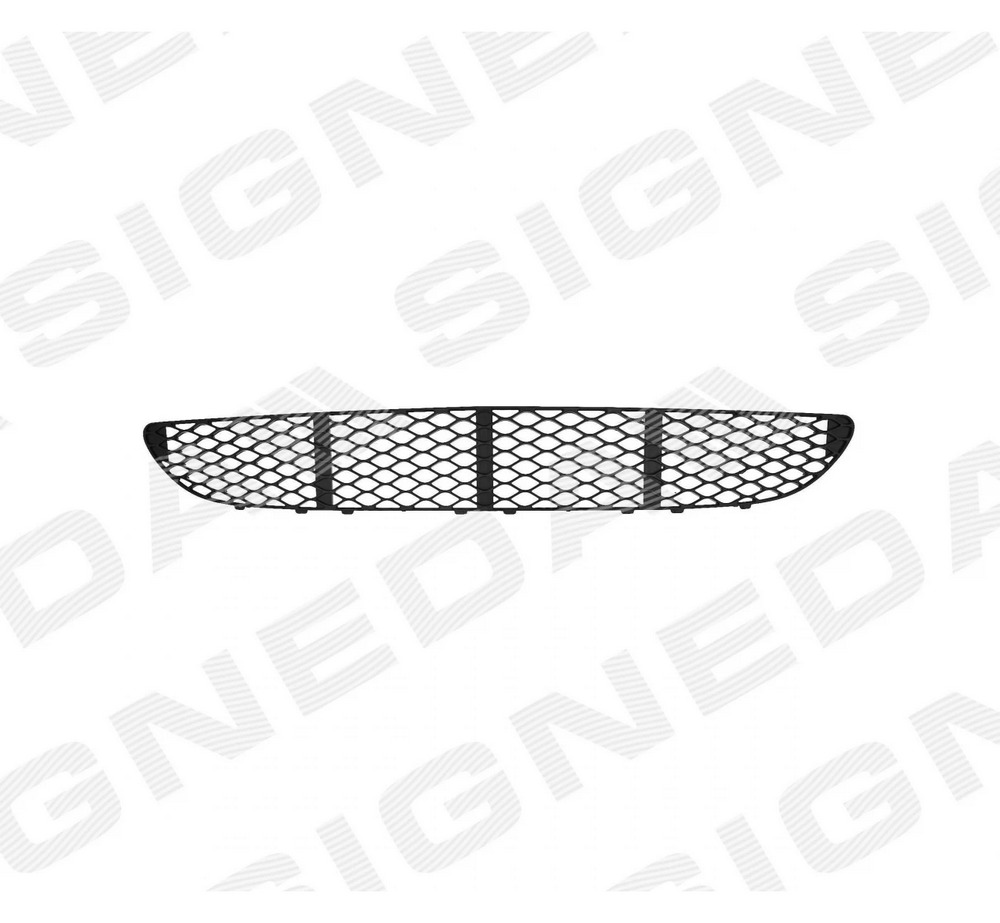 Решетка в бампер (центральная) для Mercedes E (W211)