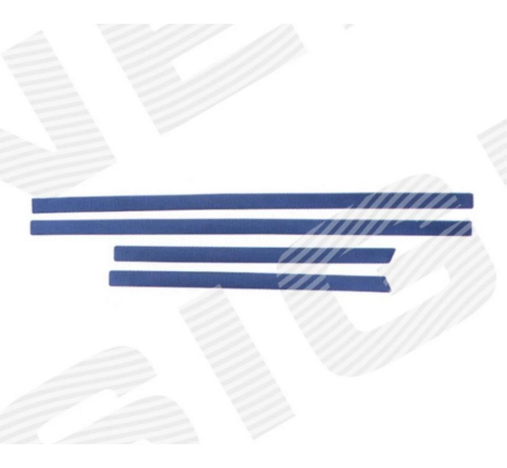 Молдинги на двери (комплект) для Ford Focus II (DA_)